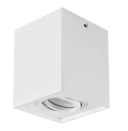 struhm-tuba-regulowana-lampa-sufitowa-kwadratowa-hary-gu10-230v-biala