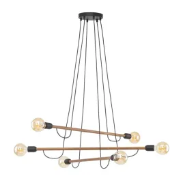 tk-lighting-lampa-wiszaca-helix-wood-6xe27-czarny-brazowy