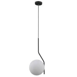 italux-lampa-wiszaca-carimi-e27-czarny-bialy