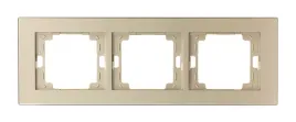 abex-ramka-potrojna-pozioma-abex-onyx-satyna