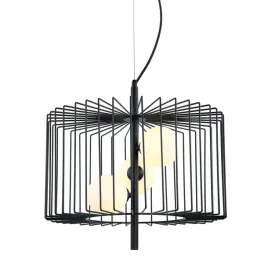 italux-lampa-wiszaca-daren-3xg9-25w-czarny