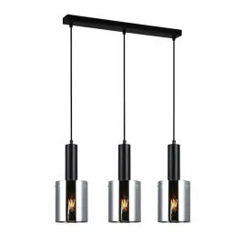 italux-lampa-wiszaca-listwa-sardo-3-e27-czarny-dymiony