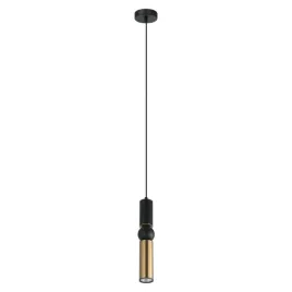 italux-lampa-wiszaca-isidora-gu10-czarny-mosiadz