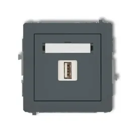 ladowarka-usb-2a-karlik-deco-grafit-mat