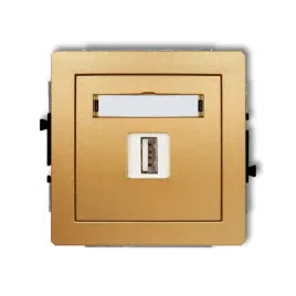ladowarka-usb-2a-karlik-deco-zloty