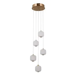italux-lampa-wiszaca-ganti-5-led-12w-3000k-zloty-bialy-opal