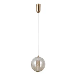 italux-lampa-wiszaca-butero-m-led-9w-3000k-zloty-bursztynowy