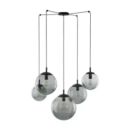 tk-lighting-lampa-wiszaca-esme-pajak-5xe27-czarny-dymiony