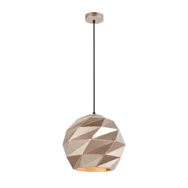 italux-lampa-wiszaca-palermo-l-e27-zloty-czarny