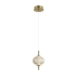 italux-lampa-wiszaca-lazie-led-5w-3000k-mosiadz-transparentny