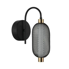 italux-kinkiet-marco-led-6w-3000k-czarny-bialy