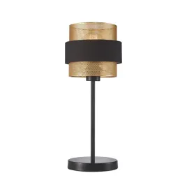 italux-lampa-stolowa-bans-e27-czarny-zloty