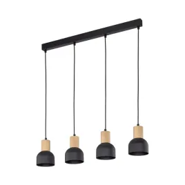 tk-lighting-lampa-wiszaca-cairo-4xe27-czarny-drewno