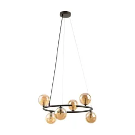tk-lighting-lampa-wiszaca-anabelle-6xg9-czarny-bursztynowy