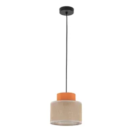 tk-lighting-lampa-wiszaca-duo-20cm-e27-czarny-juta-pomaranczowy