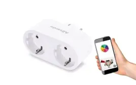 azzardo-wtyczka-podwojna-azzardo-smart-wifi-16a-bialy
