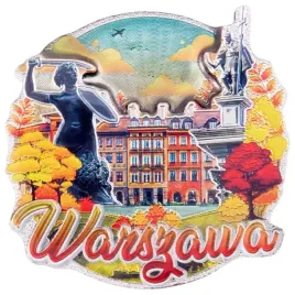 magnes-na-lodowke-metalizowany-warszawa-starowka