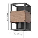eglo-kinkiet-evesham-e27-czarny-brazowy-material-dominujacy-aluminium