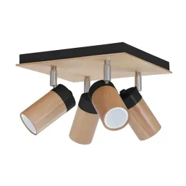 milagro-lampa-sufitowa-baron-4xgu10-czarny-drewno