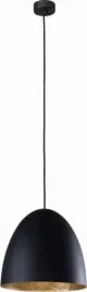 nowodvorski-lampa-wiszaca-egg-m-e27-czarny-zloty