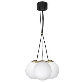 milagro-lampa-wiszaca-sparta-3xe14-supel-czarny-zloty
