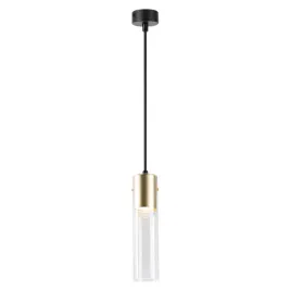 milagro-lampa-wiszaca-ricky-gu10-czarny-zloty-transparentny