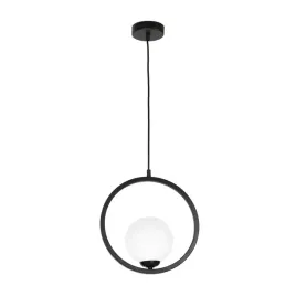 milagro-lampa-wiszaca-boston-e14-czarny-bialy