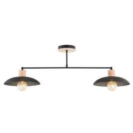 emibig-lampa-wiszaca-kobe-2xe27-czarny-brazowy