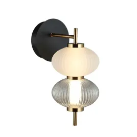 italux-kinkiet-testa-led-8w-3000k-czarny-bialy