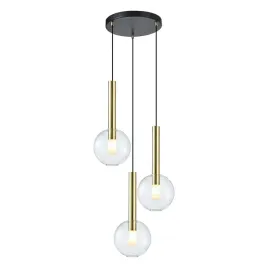 milagro-lampa-wiszaca-niko-3xg9-czarny-zloty-transparentny