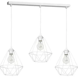 milagro-lampa-wiszaca-basket-3xe27-bialy