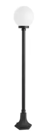 su-ma-slupek-ogrodowy-kule-20cm-classic-148-czarny