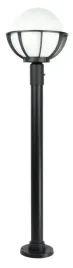 su-ma-slupek-ogrodowy-kula-25cm-z-koszykiem-czarny