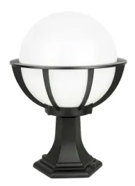 su-ma-slupek-ogrodowy-kula-25cm-z-koszykiem-czarny