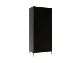 szafa-90-cm-wysoki-standard-czarne-ryflowane-fronty-imperial-i06
