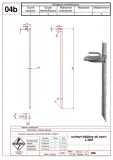 uchwyt-scienny-wbijany-do-muru-do-drutu-l-500mm-kolor-srebrny