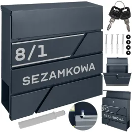 antracytowa-skrzynka-na-listy-gazety-i-poczte-wzbogacona-o-wzor