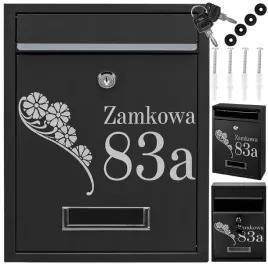 skrzynka-na-listy-rib-w-kolorze-czarnym-z-wzorami-i-personalizowanym-napisem