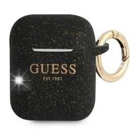 guess-gua2sggek-airpods-cover-czarny-black-silicone-glitter