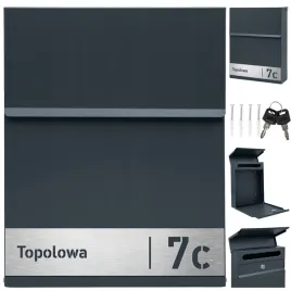 antracytowa-skrzynka-na-poczte-listy-slim-laminat-grawer