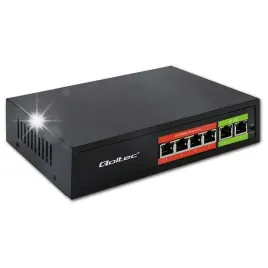 switch-niezarzadzalny-qoltec-przelacznik-sieciowy-fast-ethernet-poe-or-4x-rj