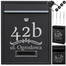 skrzynka-na-listy-rib-w-kolorze-czarnym-z-wzorami-i-personalizowanym-napisem