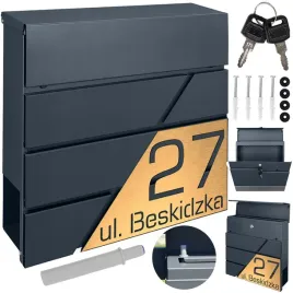 skrzynka-pocztowa-w-kolorze-antracytowym-ze-zlotym-grawerowanym-adresem-wykonanym-z-laminatu