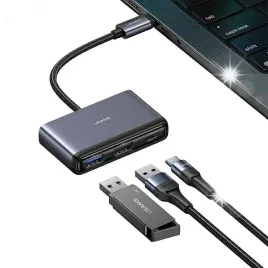 usams-adapter-hub-5w1-usb-2-0-usb-3-0-usb-c-tf-sd-szary-dark-grey-sj628hub
