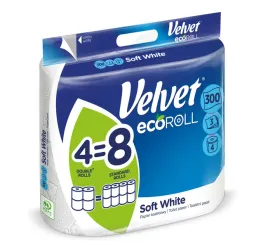 velvet-ecoroll-papier-toaletowy-soft-white-4-rolki-1-worek-do-lazienki-i-wc