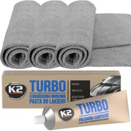 zestaw-do-polerowania-lakieru-k2-zawierajacy-paste-polerska-turbo-tempo-oraz-3-sciereczki-z-mikrofibry