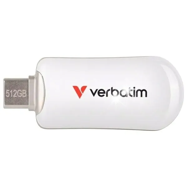 pendrive-verbatim-plectra-512gb-usb-c-3-0-white