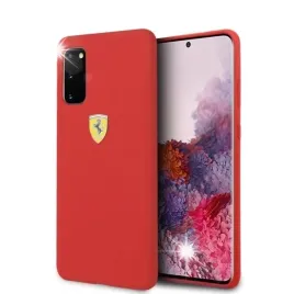 ferrari-hardcase-fessihcs62re-s20-g980-czerwony-red-silicone