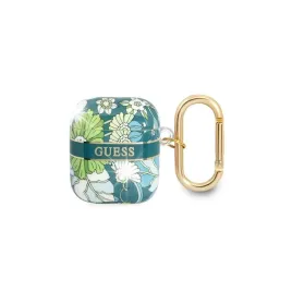 guess-gua2hhfln-airpods-cover-zielony-green-flower