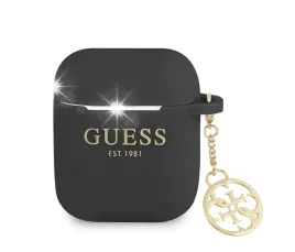 guess-gua2lsc4ek-airpods-cover-czarny-black-silicone-charm-4g-collection